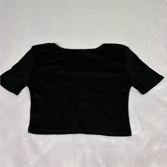 Signature8 Black Crop Top - Picture 5 of 8